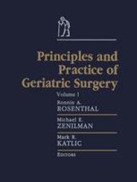 cover of the book Principles and Practice of Geriatric Surgery