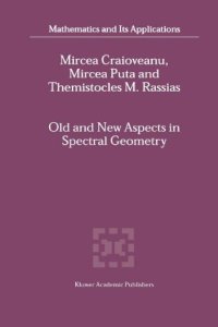 cover of the book Old and New Aspects in Spectral Geometry