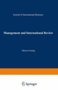 cover of the book Management International Review: Strategic Issues in International Human Resource Management