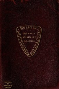 cover of the book Meister Eckharts mystische Schriften