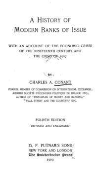 cover of the book A History Of Modern Banks Of Issue