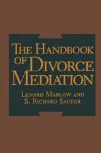 cover of the book The Handbook of Divorce Mediation