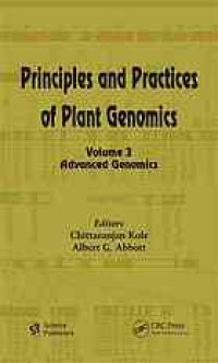 cover of the book Principles and practices of plant genomics. Volume 3, Advanced genomics