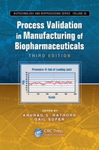 cover of the book Process Validation in Manufacturing of Biopharmaceuticals