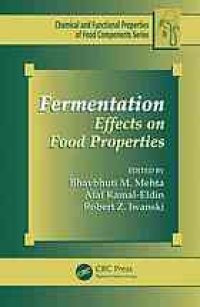 cover of the book Fermentation : effects on food properties