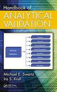 cover of the book Handbook of analytical validation