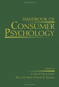 cover of the book Handbook of Consumer Psychology