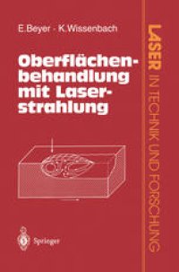 cover of the book Oberflächenbehandlung mit Laserstrahlung