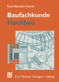 cover of the book Baufachkunde: Hochbau