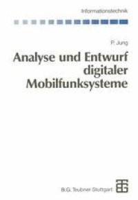 cover of the book Analyse und Entwurf digitaler Mobilfunksysteme