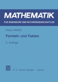 cover of the book Formeln und Fakten