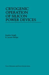 cover of the book Cryogenic Operation of Silicon Power Devices