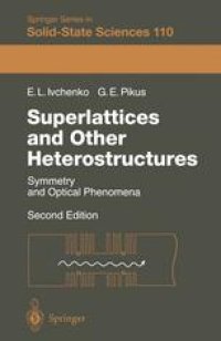 cover of the book Superlattices and Other Heterostructures: Symmetry and Optical Phenomena