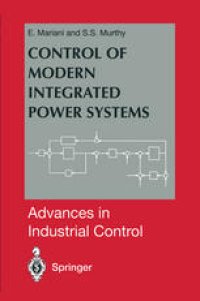 cover of the book Control of Modern Integrated Power Systems