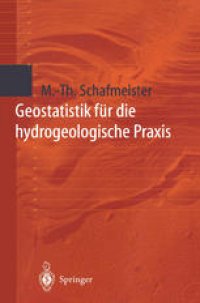 cover of the book Geostatistik für die hydrogeologische Praxis