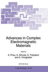 cover of the book Advances in Complex Electromagnetic Materials