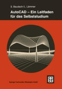 cover of the book AutoCAD — Ein Leitfaden für das Selbststudium