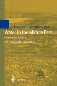 cover of the book Water in the Middle East: Potential for Conflicts and Prospects for Cooperation