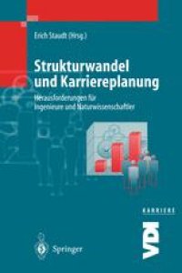 cover of the book Strukturwandel und Karriereplanung: Herausforderungen für Ingenieure und Naturwissenschaftler