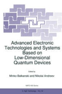 cover of the book Advanced Electronic Technologies and Systems Based on Low-Dimensional Quantum Devices