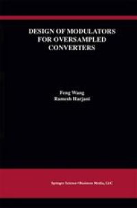 cover of the book Design of Modulators for Oversampled Converters