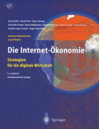 cover of the book Die Internet-Ökonomie: Strategien für die digitale Wirtschaft