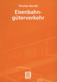 cover of the book Eisenbahngüterverkehr