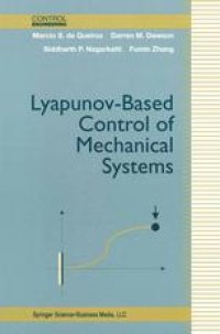 cover of the book Lyapunov-Based Control of Mechanical Systems