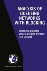 cover of the book Analysis of Queueing Networks with Blocking