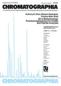 cover of the book CE in Biotechnology: Practical Applications for Protein and Peptide Analyses