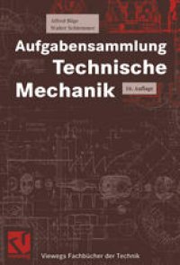 cover of the book Aufgabensammlung Technische Mechanik