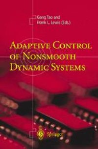 cover of the book Adaptive Control of Nonsmooth Dynamic Systems