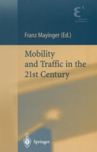 cover of the book Mobility and Traffic in the 21st Century