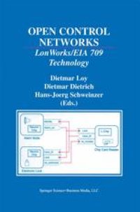 cover of the book Open Control Networks: LonWorks/EIA 709 Technology