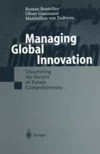 cover of the book Managing Global Innovation: Uncovering the Secrets of Future Competitiveness