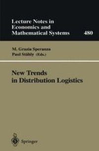 cover of the book New Trends in Distribution Logistics