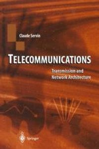 cover of the book Telecommunications: Transmission and Network Architecture