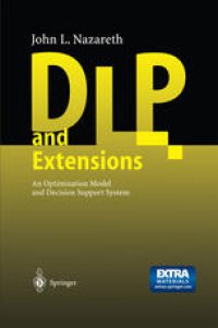 cover of the book DLP and Extensions: An Optimization Model and Decision Support System