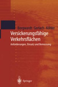 cover of the book Versickerungsfähige Verkehrsflächen: Anforderungen, Einsatz und Bemessung