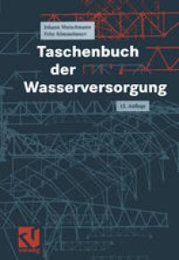 cover of the book Taschenbuch der Wasserversorgung