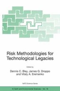 cover of the book Risk Methodologies for Technological Legacies