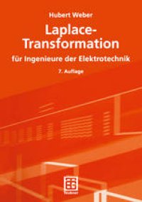 cover of the book Laplace-Transformation: für Ingenieure der Elektrotechnik