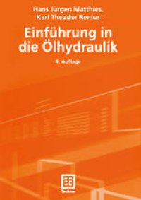 cover of the book Einführung in die Ölhydraulik