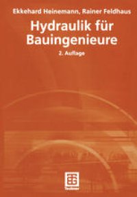 cover of the book Hydraulik für Bauingenieure