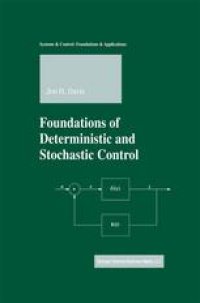 cover of the book Foundations of Deterministic and Stochastic Control