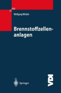 cover of the book Brennstoffzellenanlagen