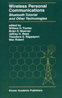 cover of the book Wireless Personal Communications: Bluetooth and Other Technologies