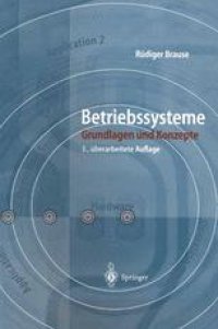 cover of the book Betriebssysteme: Grundlagen und Konzepte