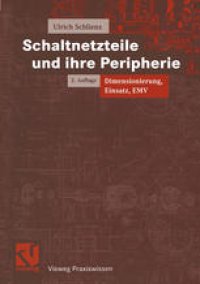 cover of the book Schaltnetzteile und ihre Peripherie: Dimensionierung, Einsatz, EMV