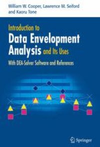 cover of the book Introduction to Data Envelopment Analysis and Its Uses: With DEA-Solver Software and References